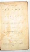 (REVERE, PAUL.) Fiske, Nathan. Twenty Two Sermons.